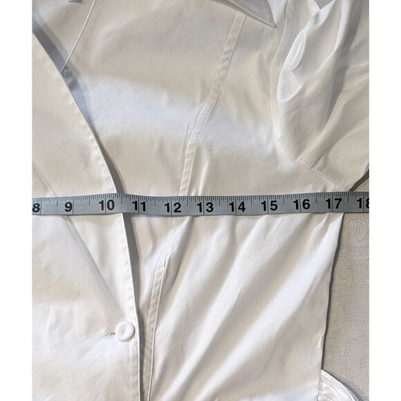 Jennifer Tattanelli Casini Pachira Wrap Sheath Dress Size 42 US 6 - Picture 9 of 13